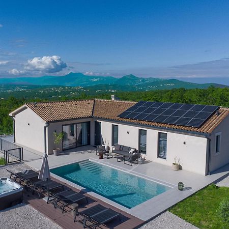 Villa Tonka With Jacuzzi Sauna And Private Pool Labin  Exterior photo