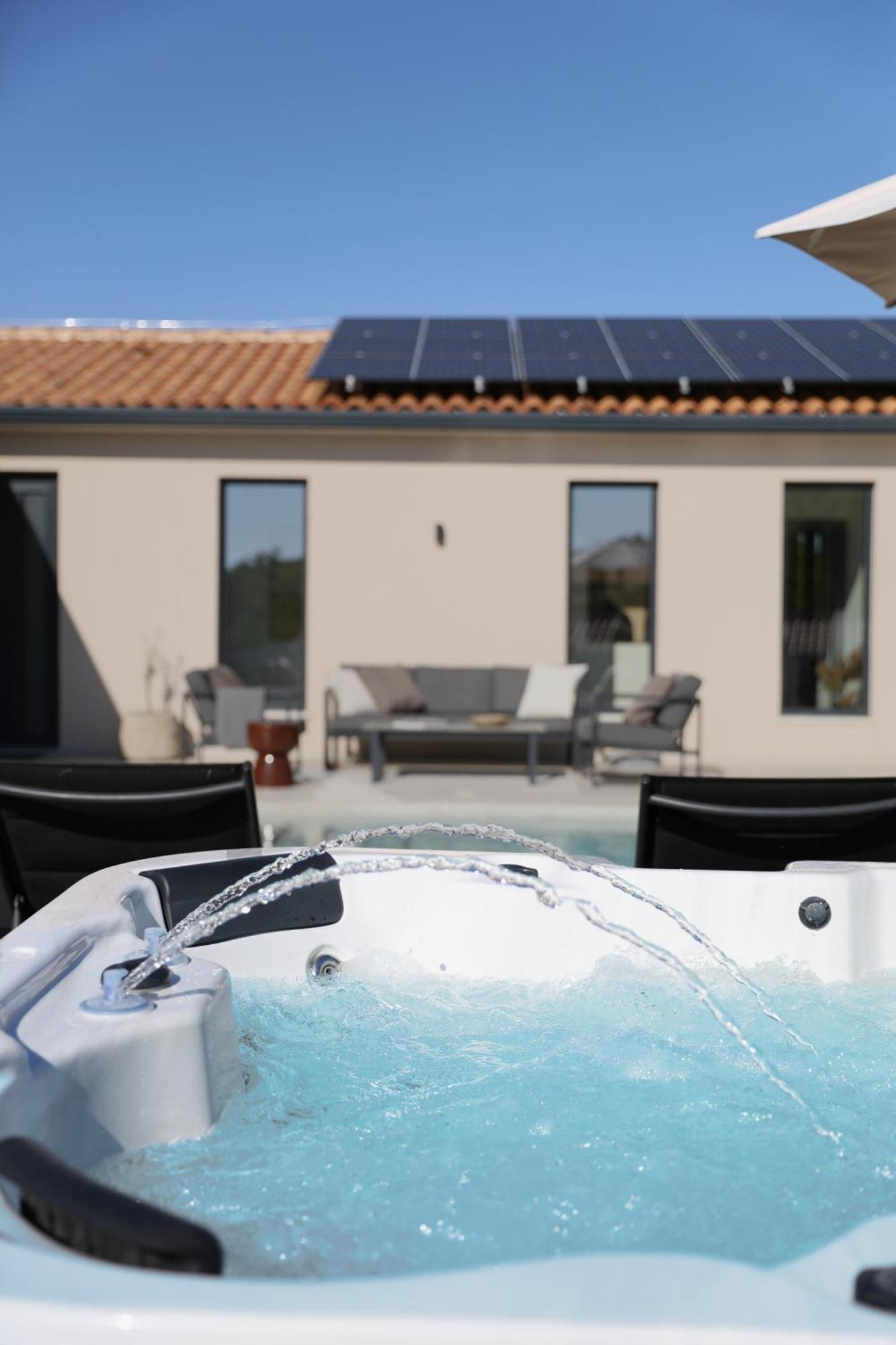 Villa Tonka With Jacuzzi Sauna And Private Pool Labin  Exterior photo