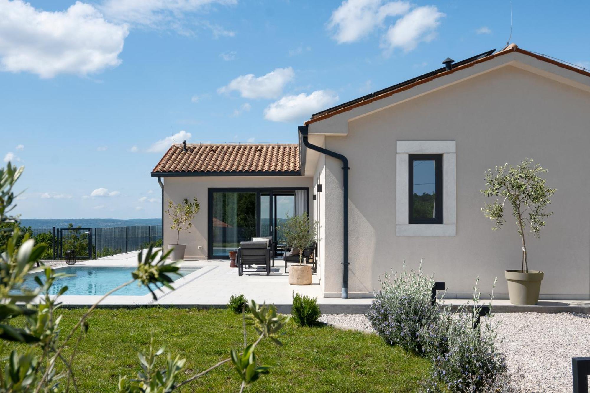 Villa Tonka With Jacuzzi Sauna And Private Pool Labin  Exterior photo